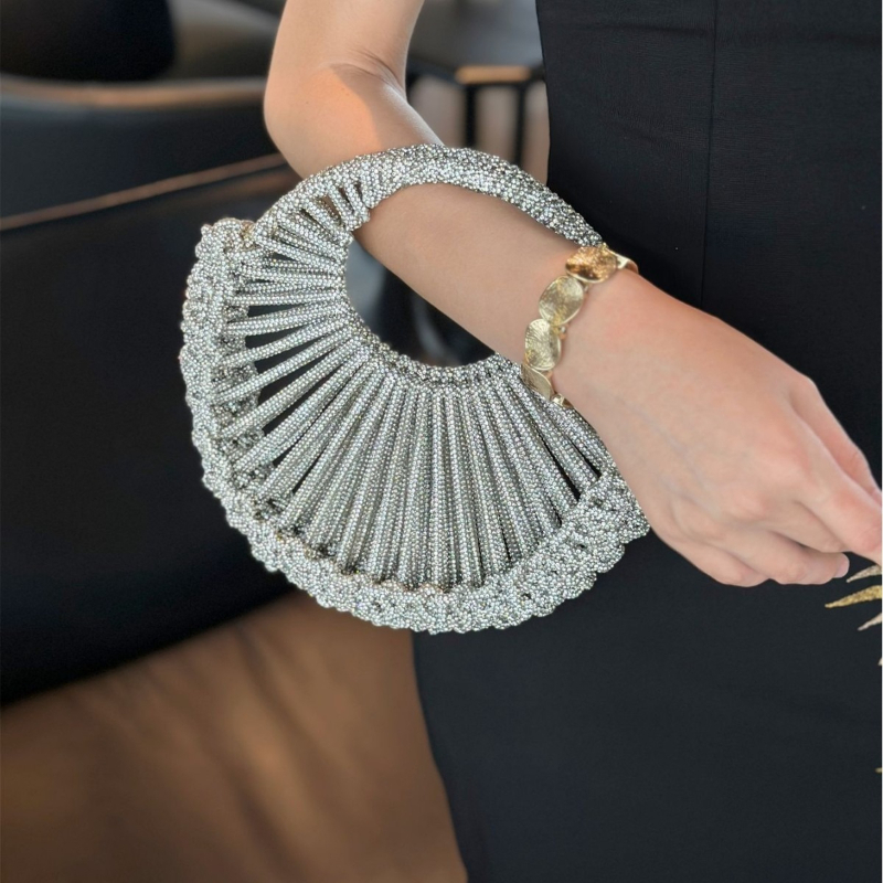 Borsa da Sera Lucida con Poche - Women Bags 2026 Trends recensione e prezzo